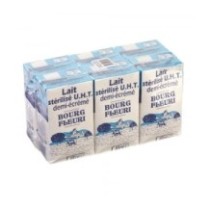 LAIT DEMI ECREME BOURG FLEURI 6x1L