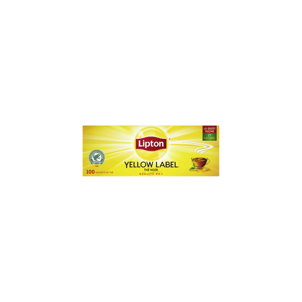 THE LIPTON YELLOW LABEL
