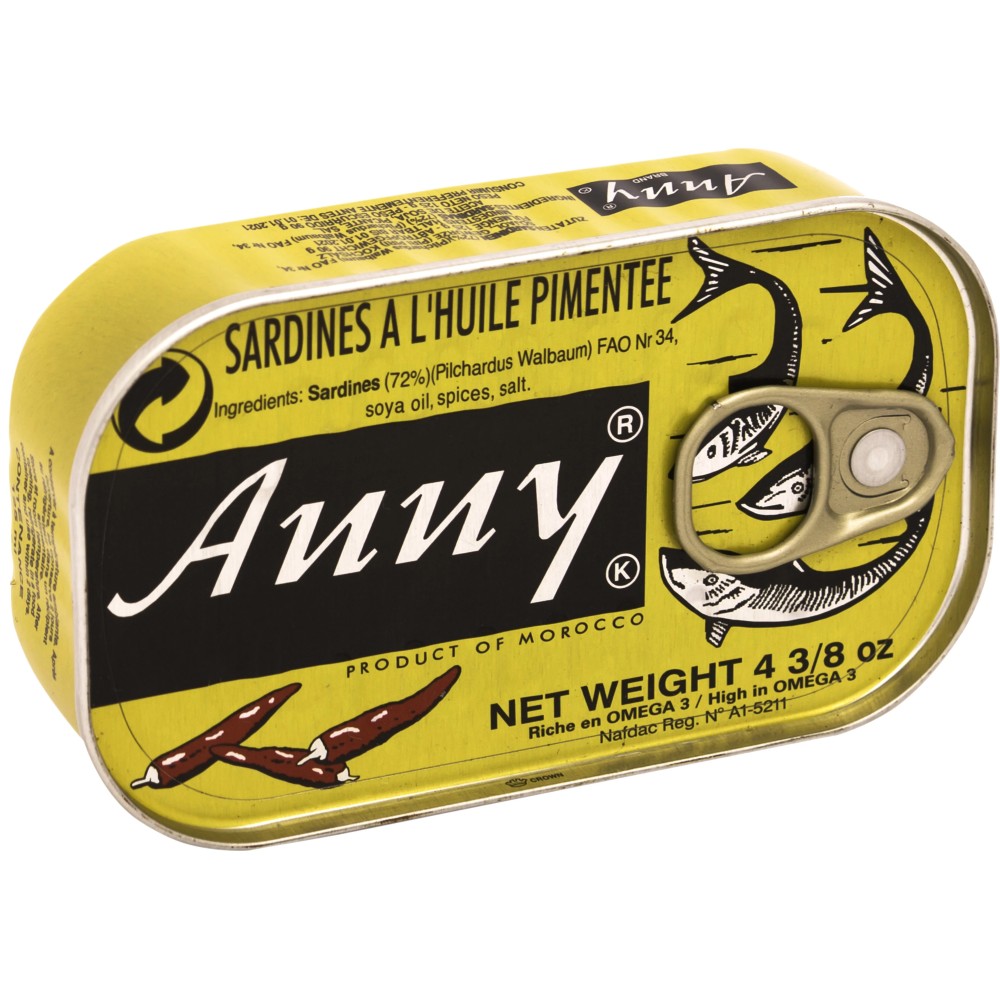 SARDINE ANNY A L'HUILE PIMENTEE