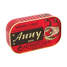SARDINE ANNY A LHUILE 125G