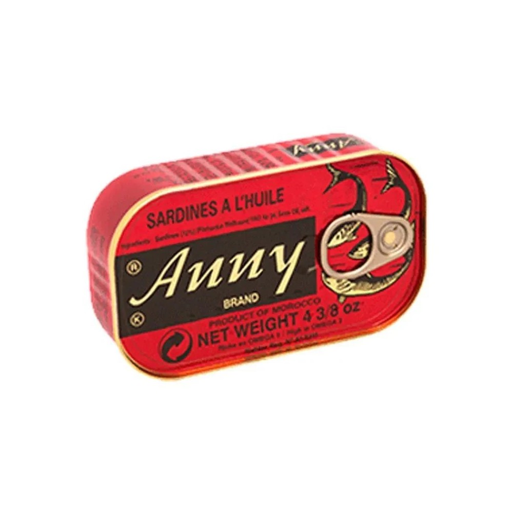 SARDINE ANNY A LHUILE 125G