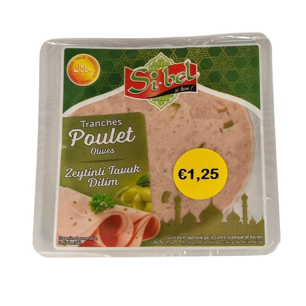 TRANCHES POULET OLIVES