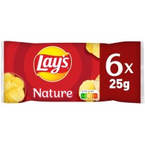 LAYS NATURE 25g*6