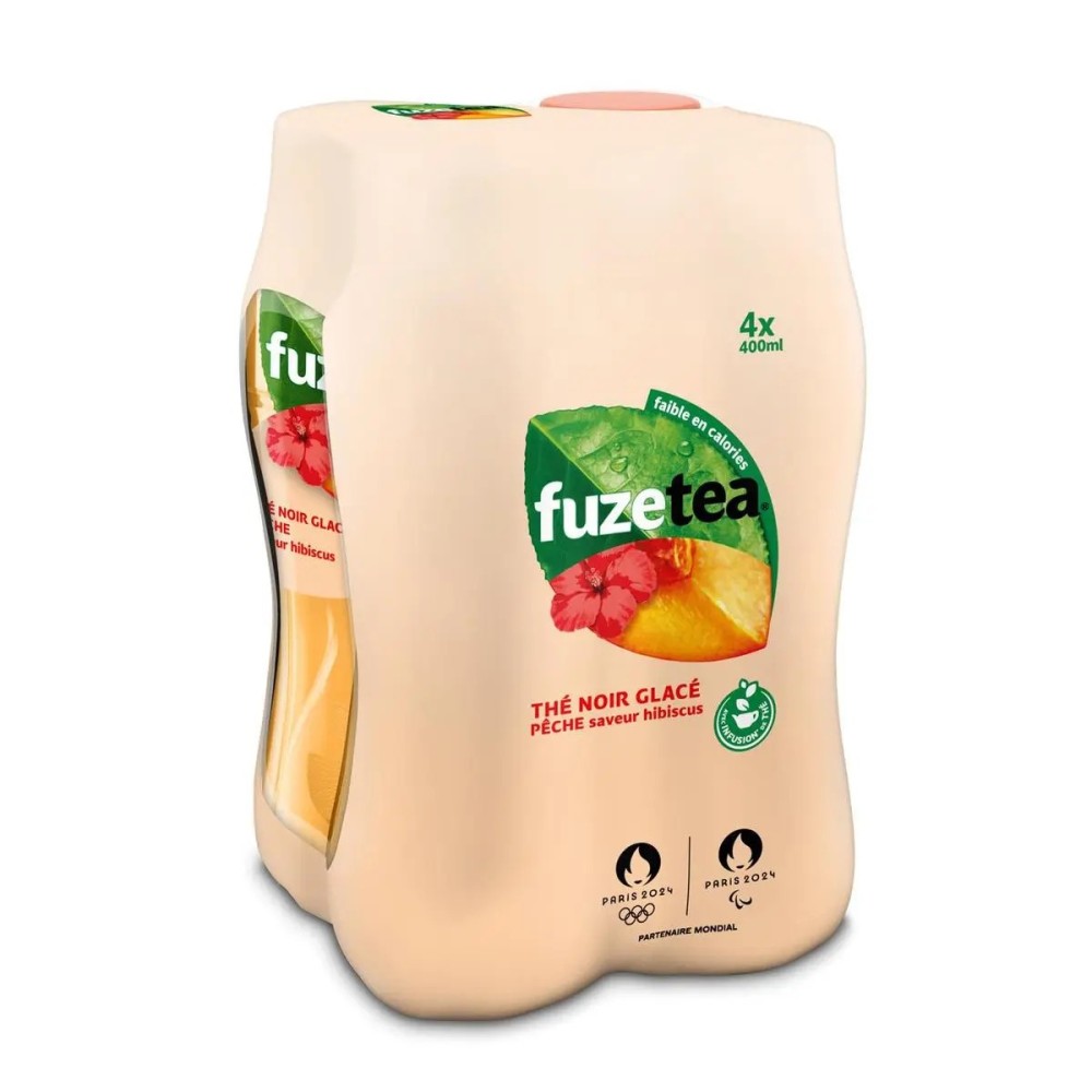 FUZETEA THE NOIR HIBISCUS 4x400ML