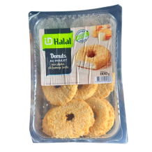 DONUTS AU POULET AU FROMAGE