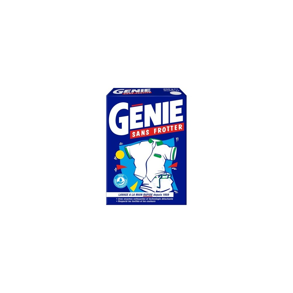 POURDE LAVAGE TEXTILE GENIE