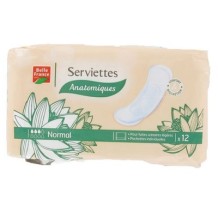 SERVIETTES ANATOMIQUES