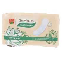 SERVIETTES ANATOMIQUES