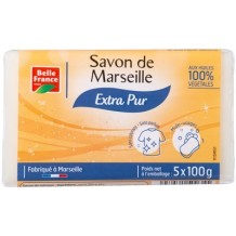 SAVON DE MARSEILLE EXTRA PUR 5*100