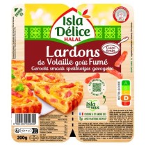 LARDONS DE VOLAILLE GOUT FUME 2*100G