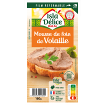 MOUSSE DE FOIE DE VOLAILLE 160GR