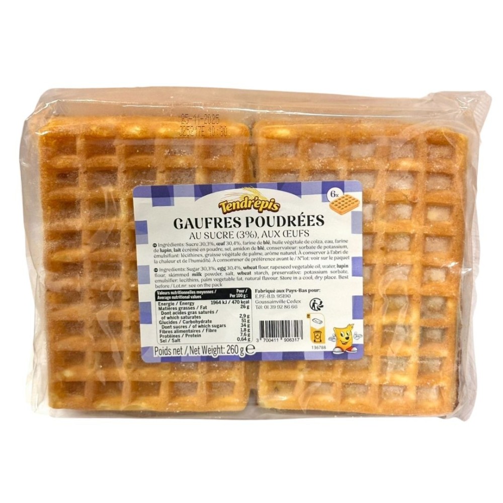 GAUFRES POUDREES