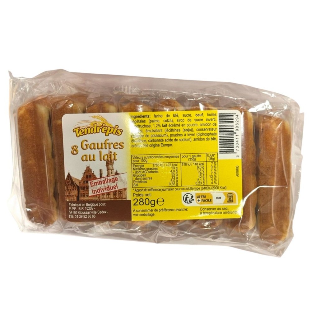 GAUFRES AU LAIT *8