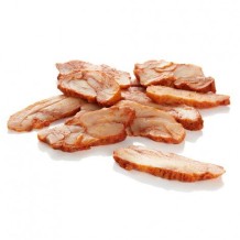 EMINCÉ DE FILET ET DE VIANDE DE CUISSE DE POULET CUIT TIKKA SURGELÉ