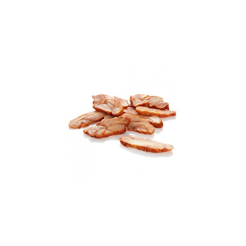 EMINCÉ DE FILET ET DE VIANDE DE CUISSE DE POULET CUIT TIKKA SURGELÉ