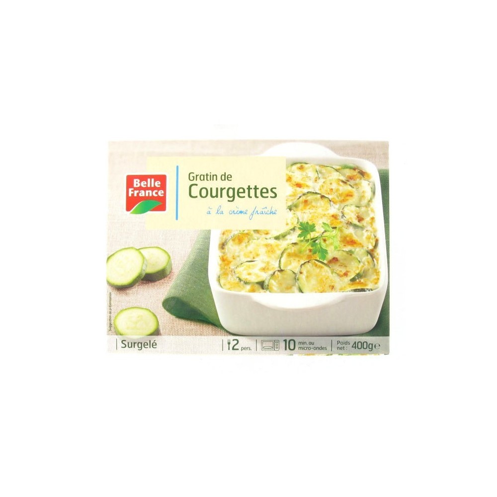 GRATIN DE COURGETTE A LA CREME FRAICHE