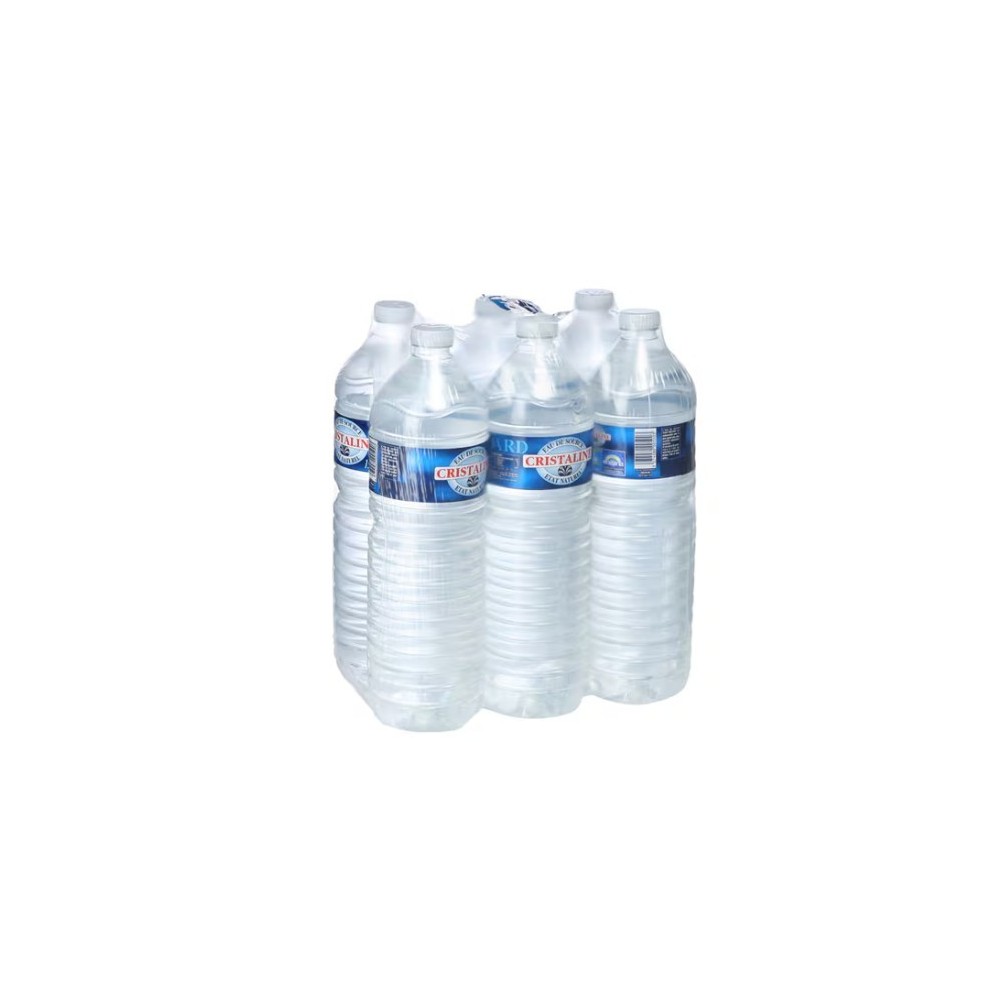 EAU CRISTALINE PACK 6*1.5L