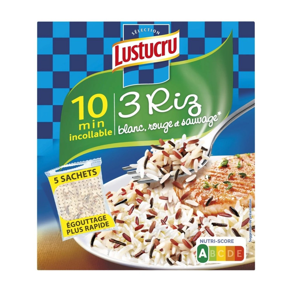 RIZ BLANC ROUGE ET SAUVAGE