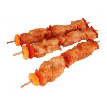 BROCHETTES DE POULET MARINE